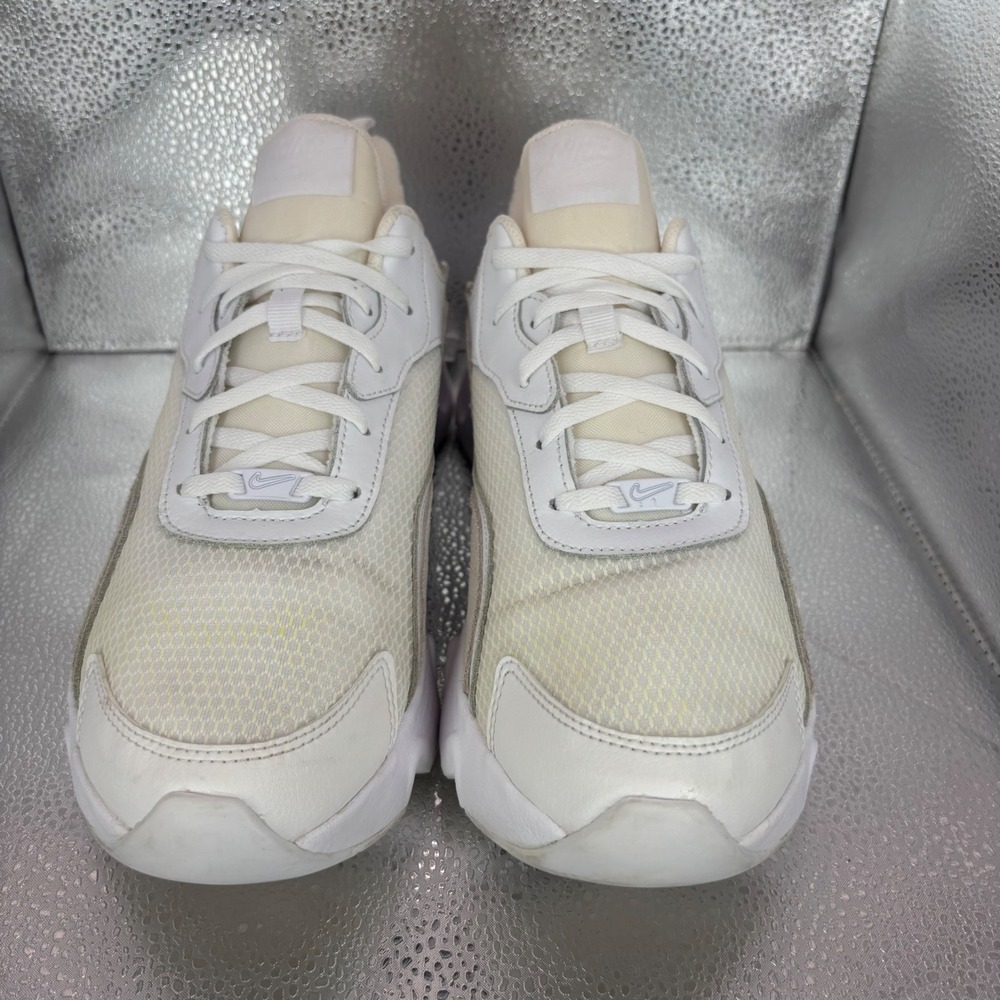 Nike RYZ 365 II Summit White Sail Suede Mesh Sneakers CU4874-100 Mens 11 - Picture 2 of 7